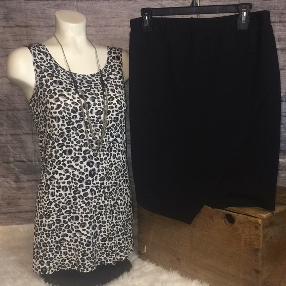 Tops - Leopard Print Cami Tank Top